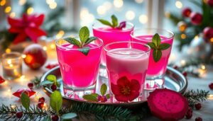 pitaya jelly dessert