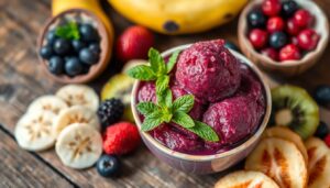 organic acai sorbet