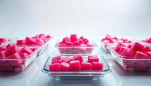 Frozen pitaya packs for smoothie bars