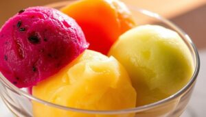 Pitaya sorbet flavors