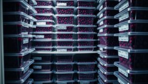 efficient acai storage