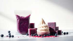 Frozen acai products