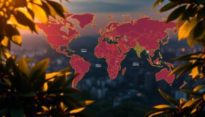 Global acai market distribution