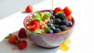 Innovative acai bowl creations