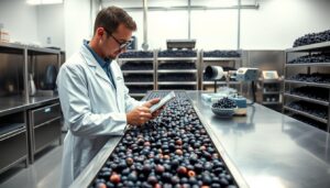 Quality control for high quality acai