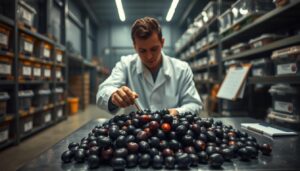Quality control in acai sourcing
