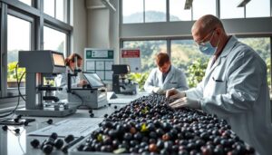 Quality control measures for organic acai