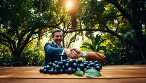 Strategic partnerships for sourcing acai