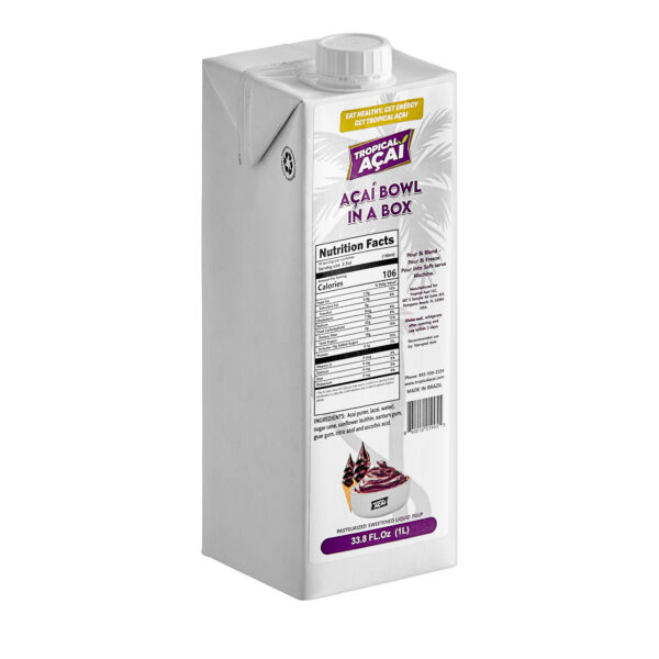 Aseptic Liquid Acai Bowl in a Box