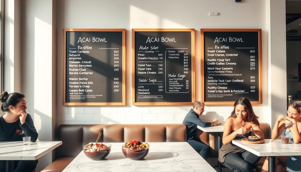 acai bowl pricing strategy