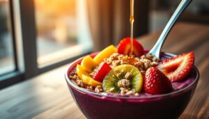 acai breakfast bowl for healthy diet