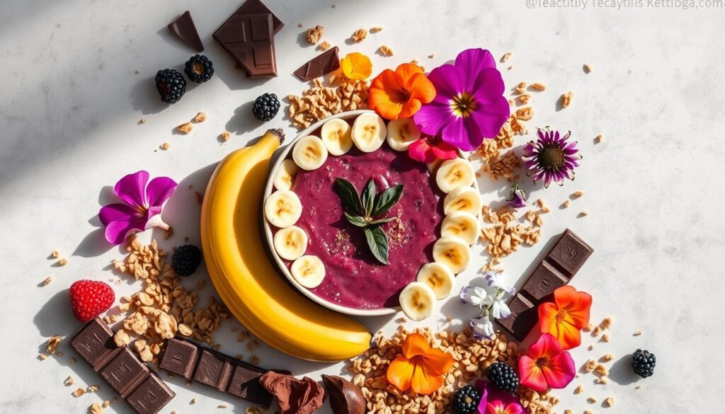 high quality acai chocolate bowl ingredients