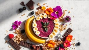 high quality acai chocolate bowl ingredients