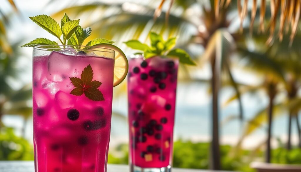 Tropical Acai Mojito