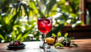 acai gin fizz recipe