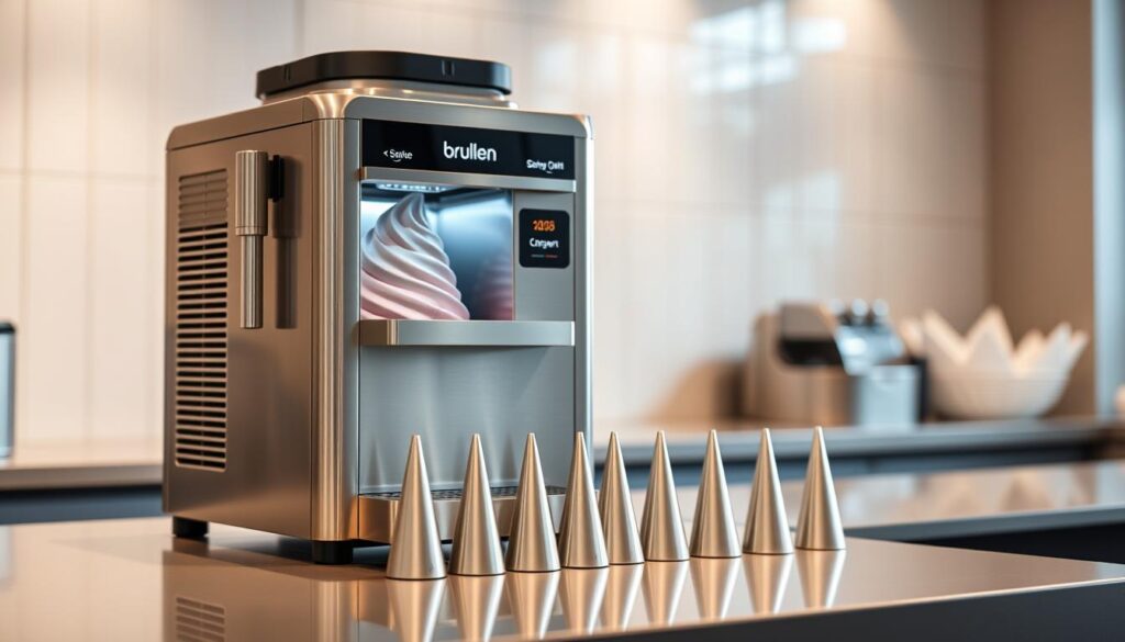 brüllen ice cream machine