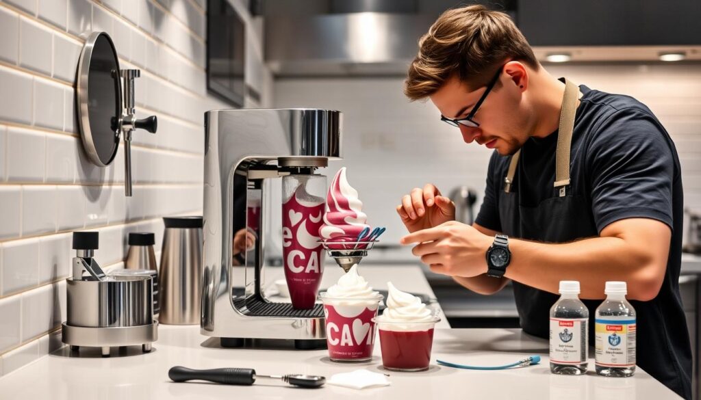 dessert equipment maintenance