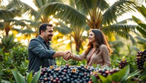 organic acai business partnership