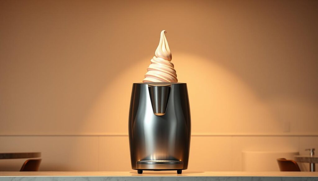 smooth texture dessert machine