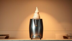 smooth texture dessert machine